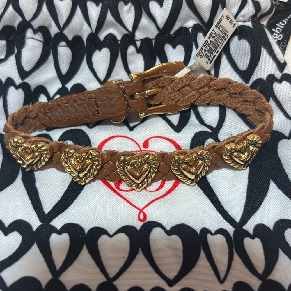 Brighton “Roped Heart” bracelet